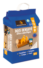 Bûches densifiées WOODSTOCK - Palette de 104 Bûches de bois densifié WOODSTOCK – Image 2